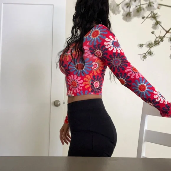 Farm Rio x Adidas Top - Small - Picture 3 of 5